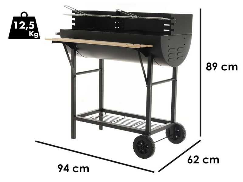 Royal Food CB 300 X - Barbecue a carbone