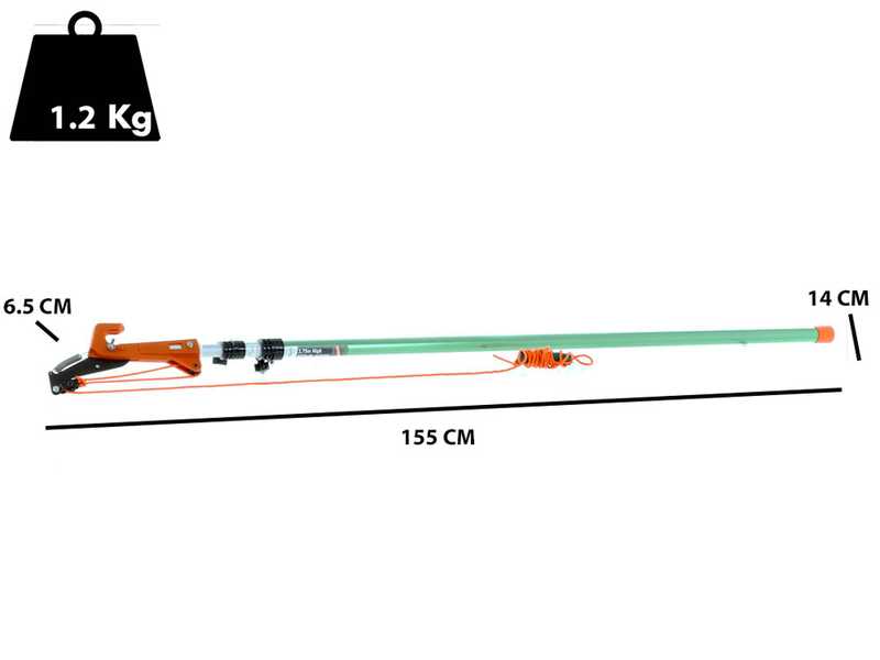 GeoTech SV 375 Svettatoio su asta da potatura 3.75m