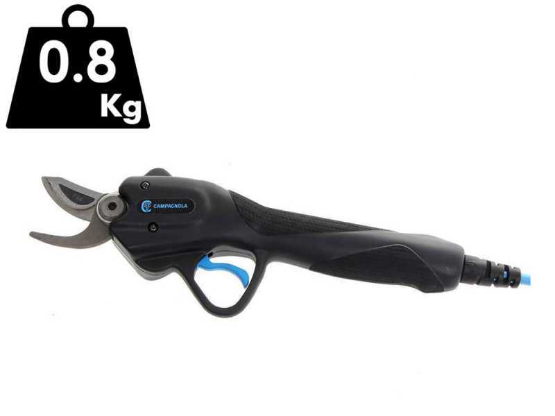Campagnola Pony Pro - Kit Forbice elettrica da potatura senza batteria - Con adattatore per batteria Li-Lion 170 - Diametro di taglio 25mm