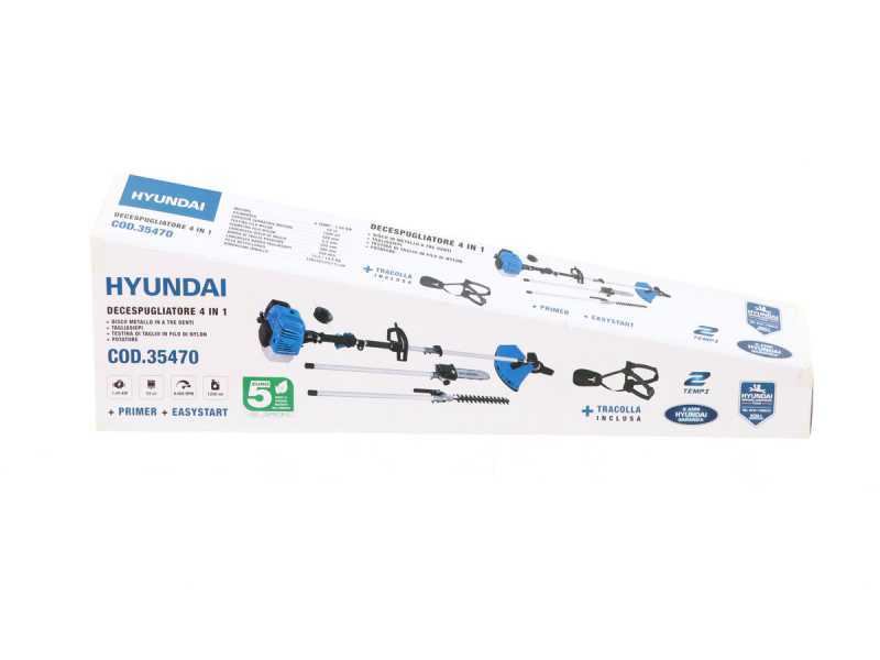 Hyundai MC520MA - Decespugliatore a scoppio multifunzione