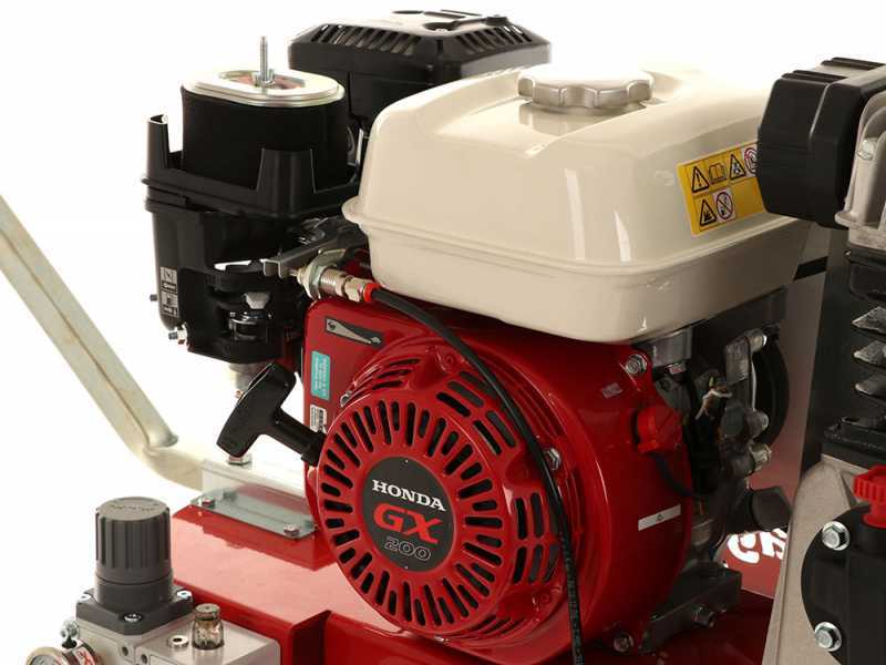 Motocompressore a scoppio Tornado F 580 con motore Honda GX200 - 6HP