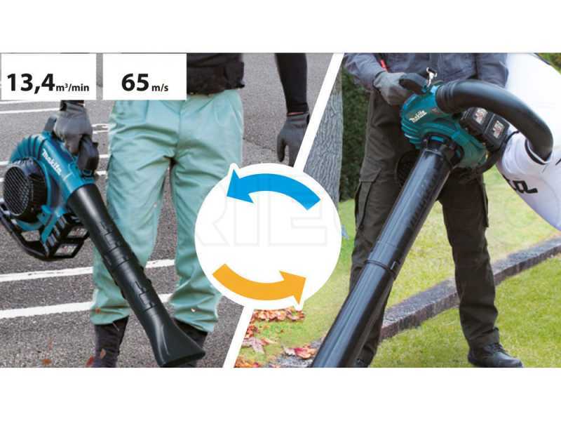 Makita DUB363 - Soffiatore aspiratore a batteria - SENZA BATTERIE E CARICABATTERIE