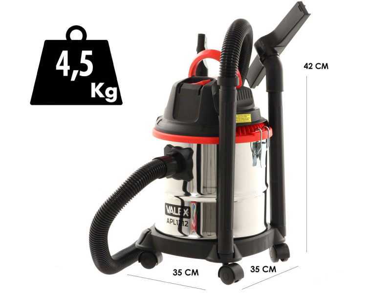 Valex APL1212 - Aspirapolvere aspiraliquidi a bidone - 1200W