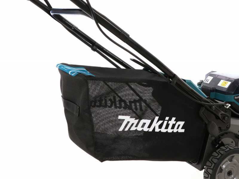 Rasaerba a batteria semovente-alluminio 2X18V-53cm MAKITA DLM533PT4 incluse 4 batterie
