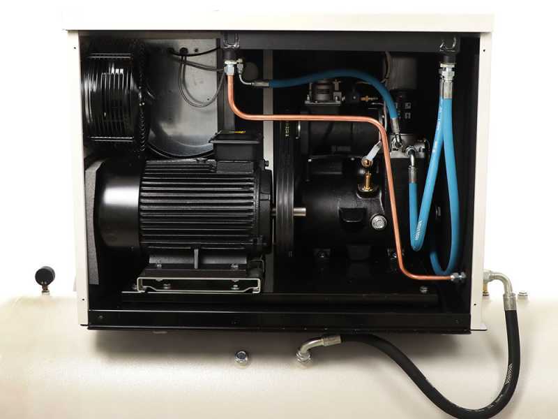 FIAC New Silver D 20/500 - Compressore rotativo trifase a vite silenziato - Essiccatore integrato - Motore 15 HP 