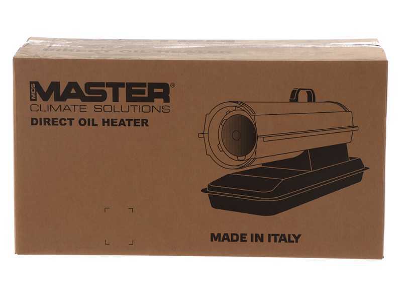 Master mod. B 35 CED - Generatore di aria calda diretto a gasolio diesel