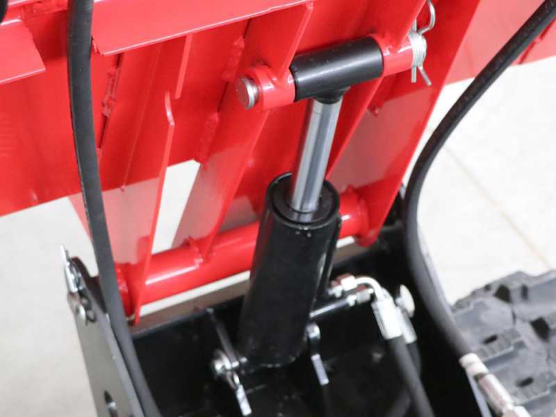 Blue Bird Trasporter 500DL - Motocarriola cingolata cassone dumper 500Kg