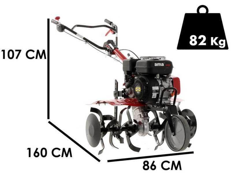 Ama MTZ80 - Motozappa a benzina 7 HP - Motore da 208cc