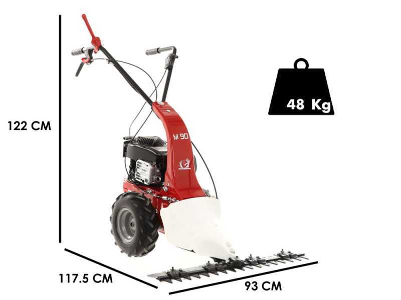 Eurosystems M90 - Motofalciatrice monolama - B&amp;S 625 EXi