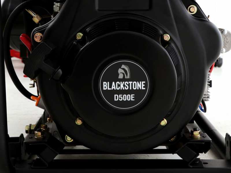 BlackStone OFB 8500-3 D-ES FP - Generatore di corrente diesel con AVR 6.4 kW - Continua 5.6 kW Full-Power + ATS Trifase