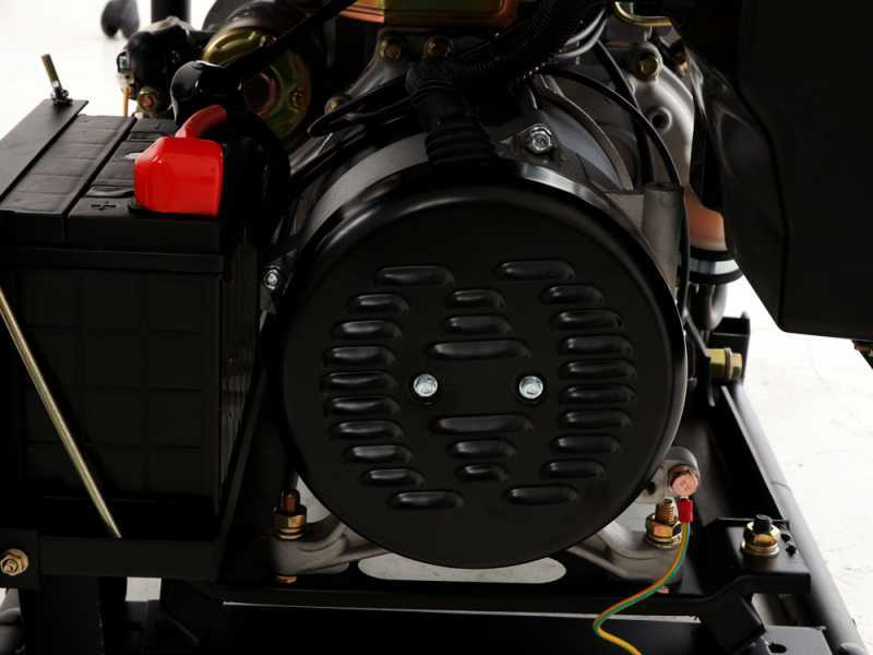 BlackStone OFB 8500 D-ES - Generatore di corrente diesel con AVR 6.3 kW - Continua 6 kW Monofase + ATS