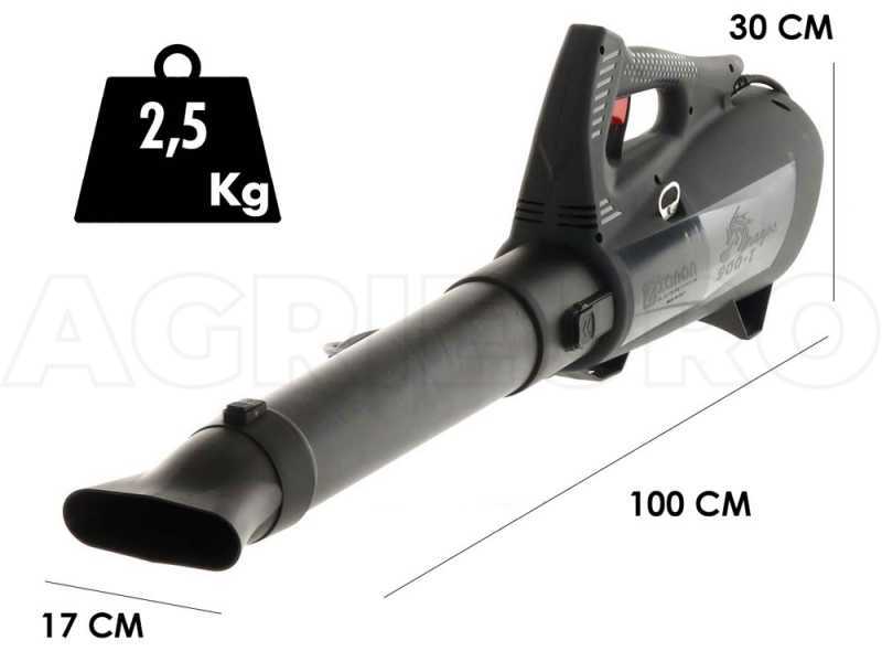 Zanon Dragos 900-T - Soffiatore a batteria - SENZA BATTERIE E CARICABATTERIE