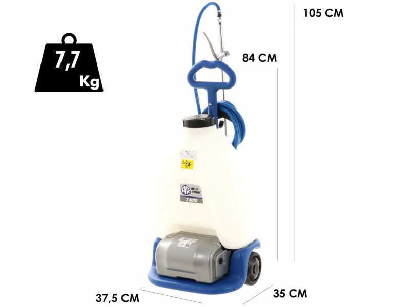 Annovi Reverberi Blue Spray 2 Auto - Pompa irroratrice a batteria a trolley
