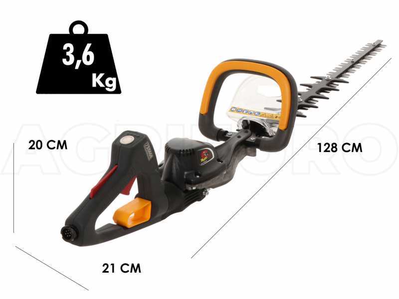 Zanon Raptor 750 - Tagliasiepi a batteria con lama da 75 cm - SENZA BATTERIE E CARICABATTERIE