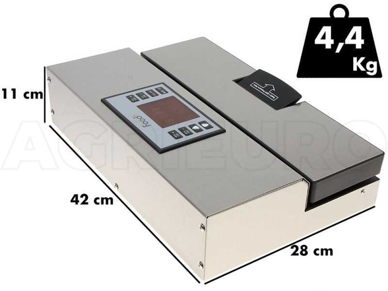 Royal Food VSP 3301 INOX - Macchina sottovuoto - Doppia barra saldante da 32cm
