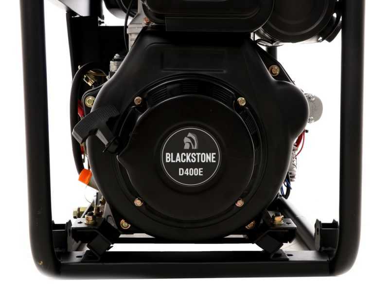 BlackStone OFB 8500-3 D-ES - Generatore di corrente diesel con AVR 6.3 kW - Continua 6 kW Trifase + ATS