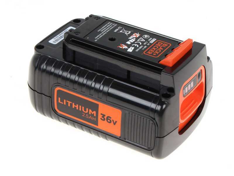 Black &amp; Decker BCBLV3625L1 - Soffiatore aspiratore a batteria 36V 2.5Ah