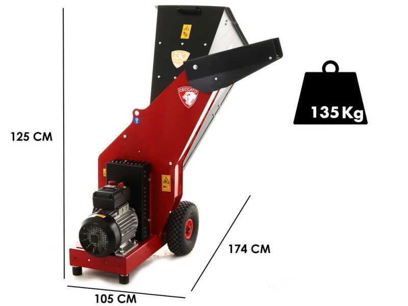 Ceccato Tritone Maxi Electric - Biotrituratore con motore elettrico - Trifase 7.5 HP