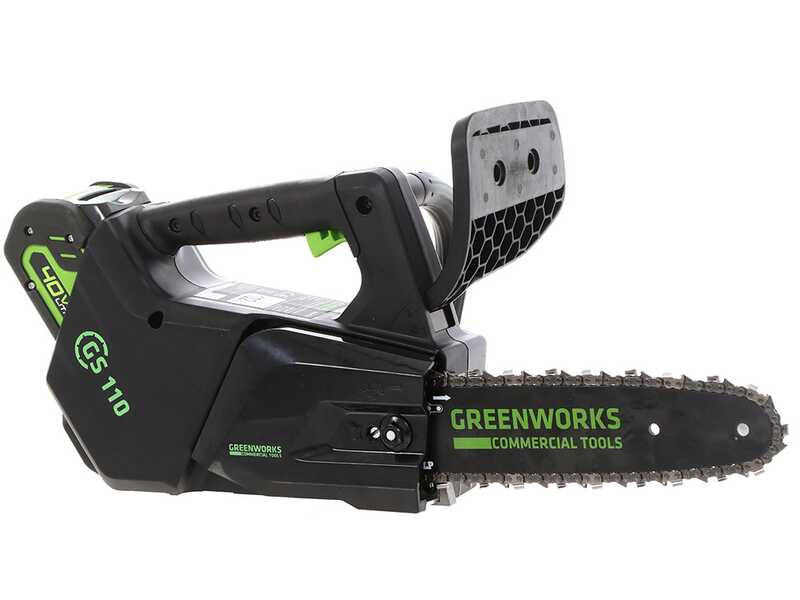 Greenworks GD40TCS - Elettrosega da potatura 40V 2Ah - Lama da 25cm