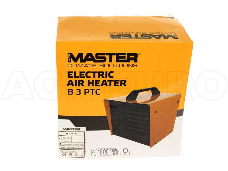 Master B3 PTC - Generatore di aria calda elettrico con ventilatore - Riscaldatore
