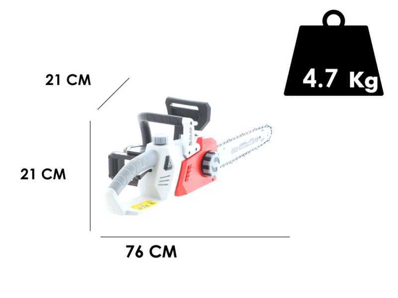Ikra ICC 2/2035 - Elettrosega a batteria 40V 2Ah - Lama da 40cm
