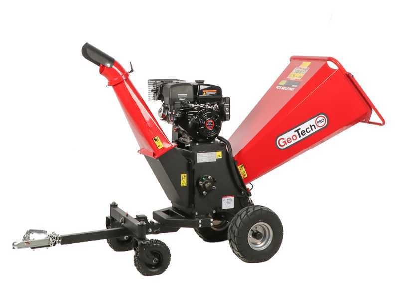 GeoTech-Pro PCS 160LE PRO - Biotrituratore a scoppio professionale - Motore Loncin G420FD