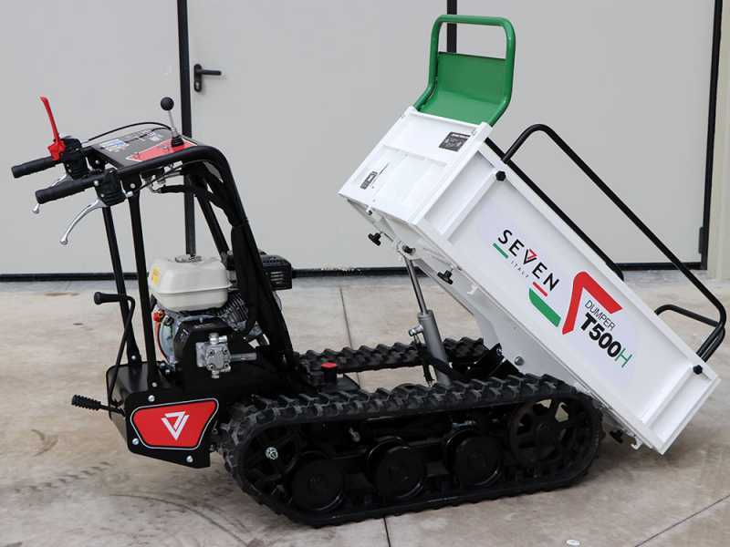Seven Italy T500H GX - Motocarriola cingolata estensibile - Portata 500Kg