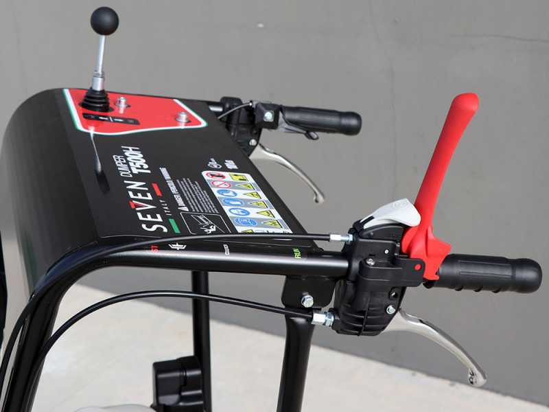 Seven Italy T500H GX - Motocarriola cingolata estensibile - Portata 500Kg