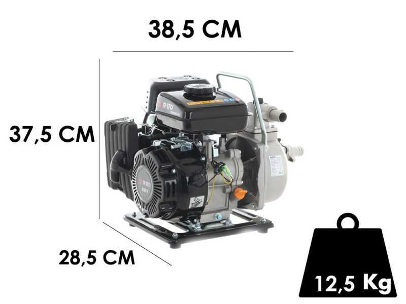 Rato RT25ZB20-1.2 Q - Motopompa a scoppio - Raccordi 25 mm