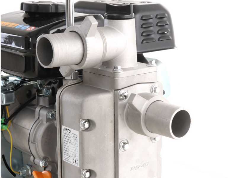 Rato RT40ZB20-1.1Q - Motopompa a scoppio autoadescante - Raccordi 40 mm