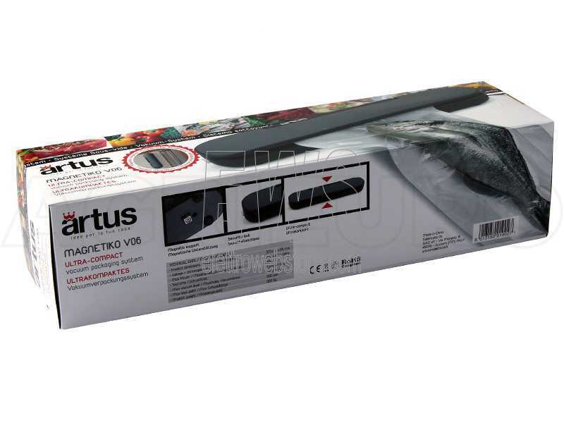 Artus V06 - Macchina sottovuoto automatica - Barra saldante da 30cm