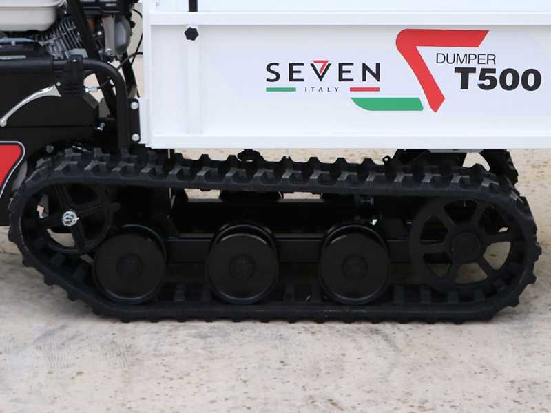 Seven Italy T500 GX - Motocarriola cingolata estensibile - Portata 500Kg