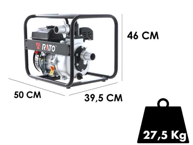 Rato RT50YB50-3.8Q - Motopompa a benzina alta prevalenza - Raccordi 50 mm