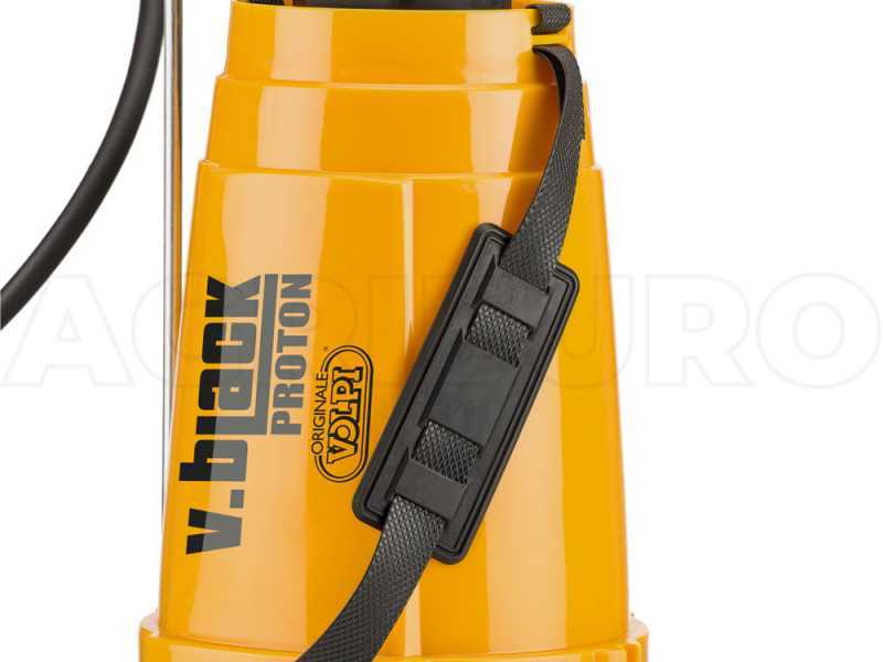 Volpi V.BLACK PROTON 7lt - Pompa irroratrice a tracolla a batteria - 7L
