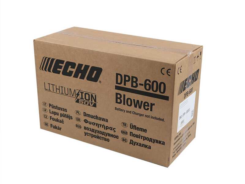 Echo DPB-600 - Soffiatore a batteria 56V 5Ah