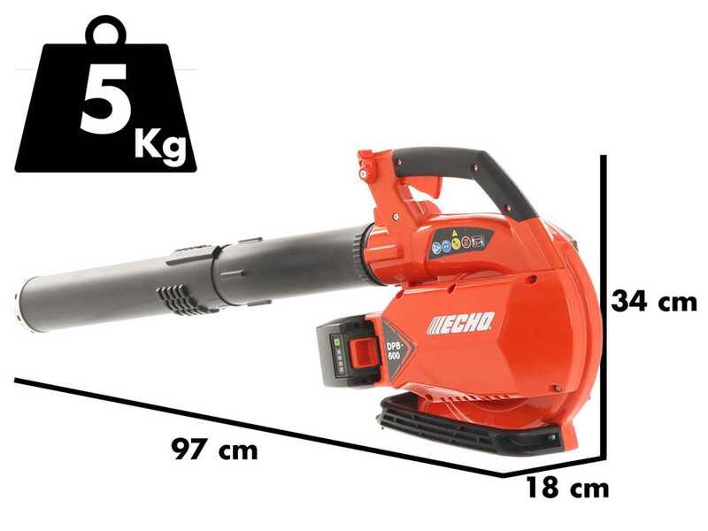 Echo DPB-600 - Soffiatore a batteria 56V 5Ah