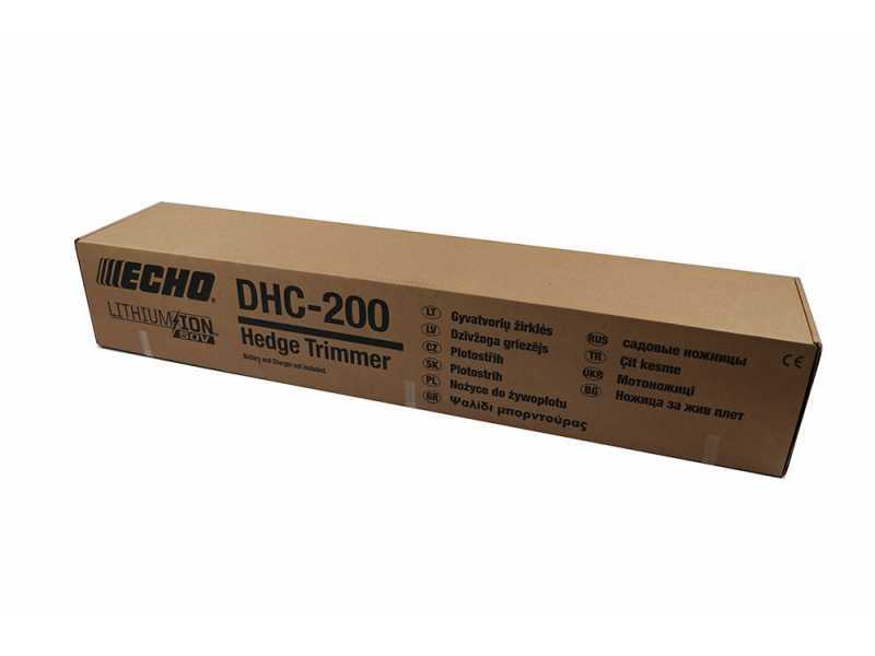 Echo DHC-200 - Tagliasiepi a batteria 56V/2.5Ah - Lama da 62.4 cm 