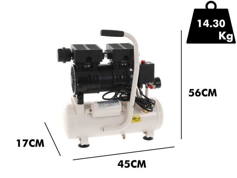 BlackStone SBC 09-07 - Compressore aria elettrico silenziato