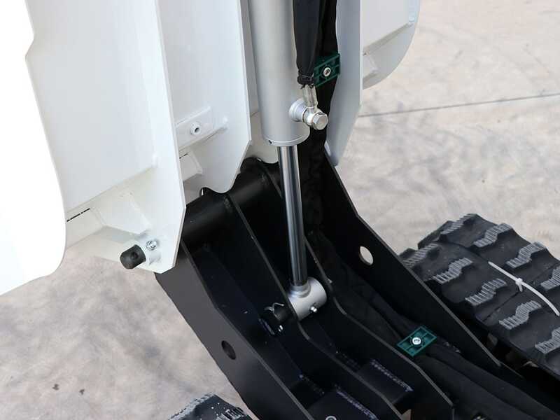 Seven Italy TH500 GX 200 - Motocarriola cingolata cassone dumper 500Kg - Cambio idrostatico