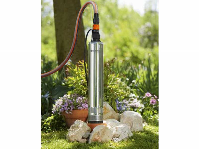 Gardena 5500/5 Inox - Pompa di profondit&agrave; per pozzi - Acque chiare - 850W