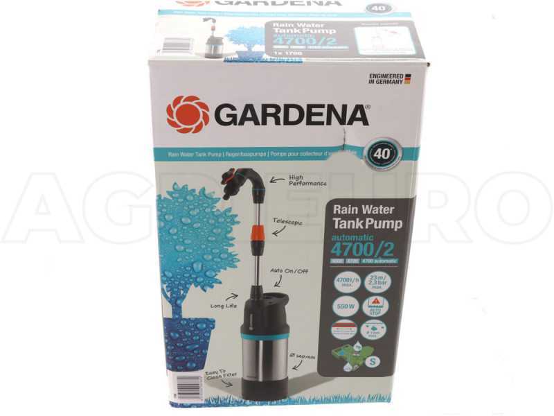 Pompa Gardena per cisterna 4700/2 inox automatic - 550W