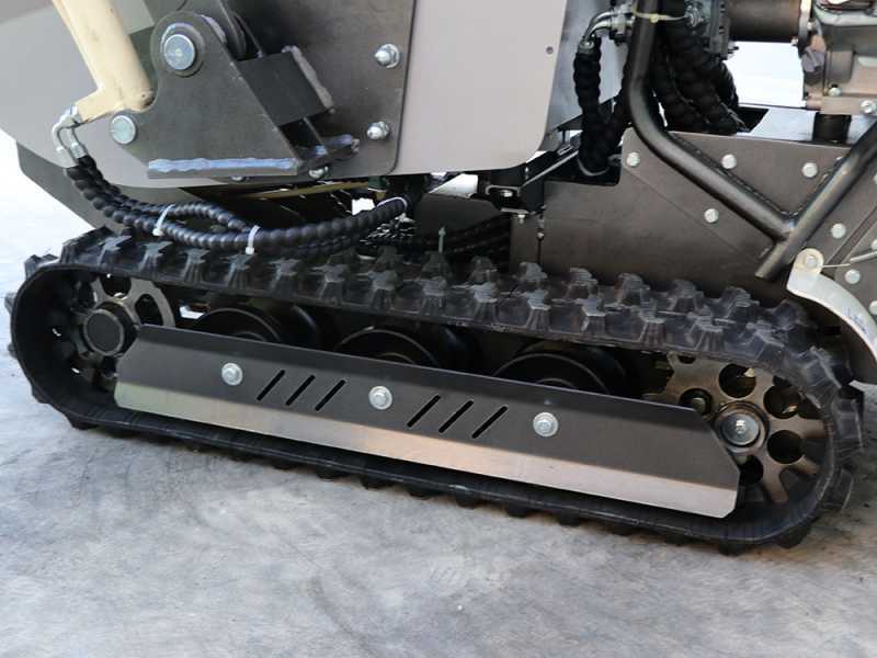 Blackstone TB-PRO 5500 DLT-Hydro - Motocarriola cingolata cassone dumper idraulico 500Kg - Cambio idrostatico