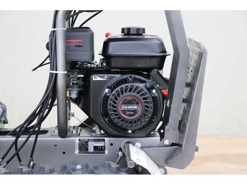 Blackstone TB-PRO 5500 FT-Lift - Motocarriola cassone alzabile a pantografo