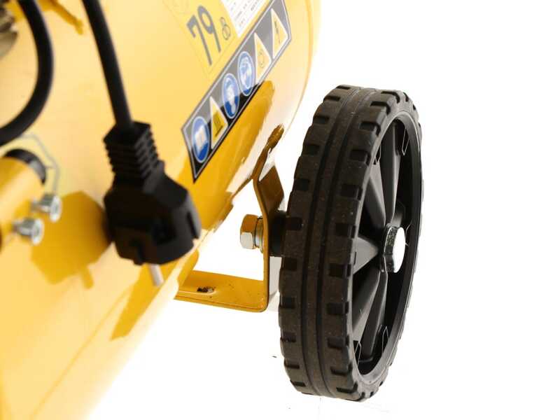 Stanley DST 150/8/24 SXCMS1324H - Compressore aria elettrico monofase silenziato, oil-less - Motore 1.3 HP - 24 lt