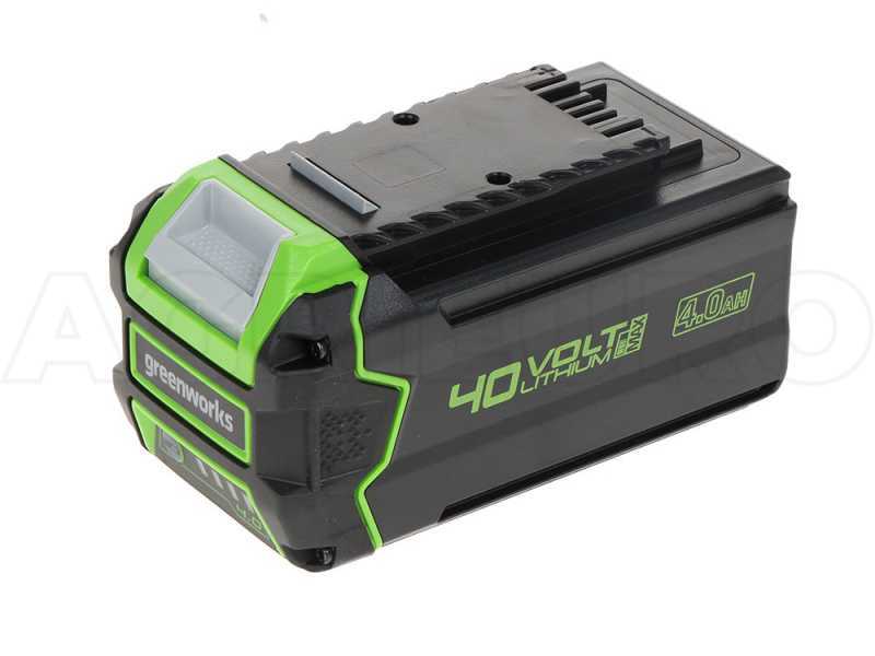 Starter kit Greenworks Batteria 40V 4Ah  + Caricabatterie