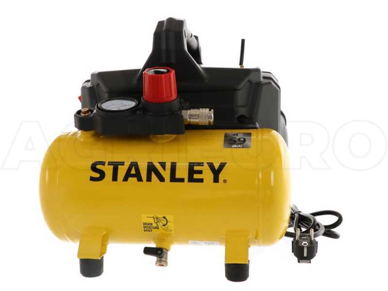 Stanley stanley dst 100/8/6 - compressore silenzioso (59db), 8 bar