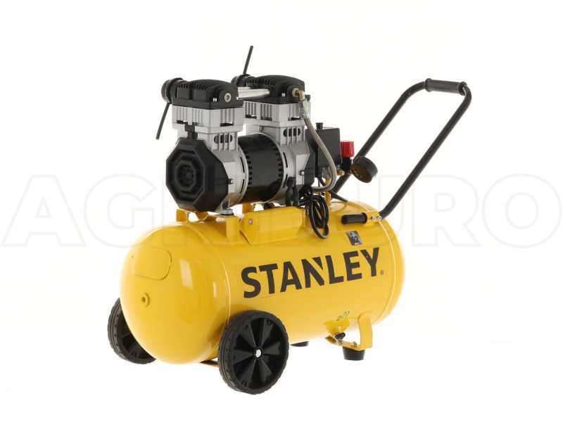 Stanley DST 240/8/50 - Compressore aria elettrico carrellato silenziato