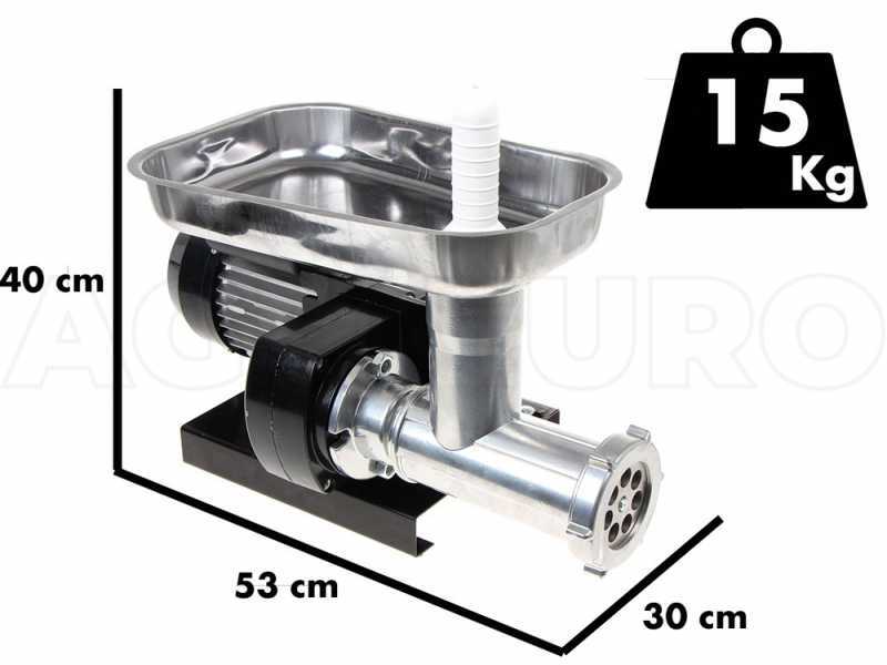 Palumbo Pavi L12 - Tritacarne elettrico - Corpo in alluminio - 0,45 HP