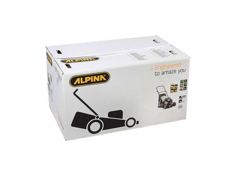 Alpina A5 51 SHQ - Rasaerba a scoppio semovente - Motore Honda GCVx170 - Taglio 51 cm