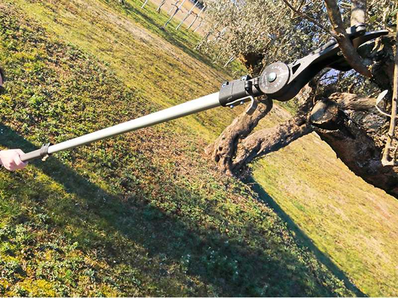 Archman HELIUM+ - Forbice elettrica da potatura su asta 265 - 415cm - 37V 8.7Ah - Diametro di taglio 35mm